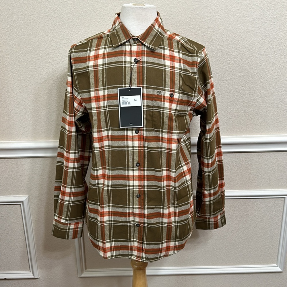 Craghoppers WILMOT Long Sleeve Shirt - Woodland Green Check